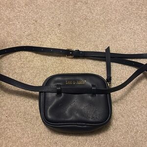 Lexi & Abbie chevron quilt belt bag